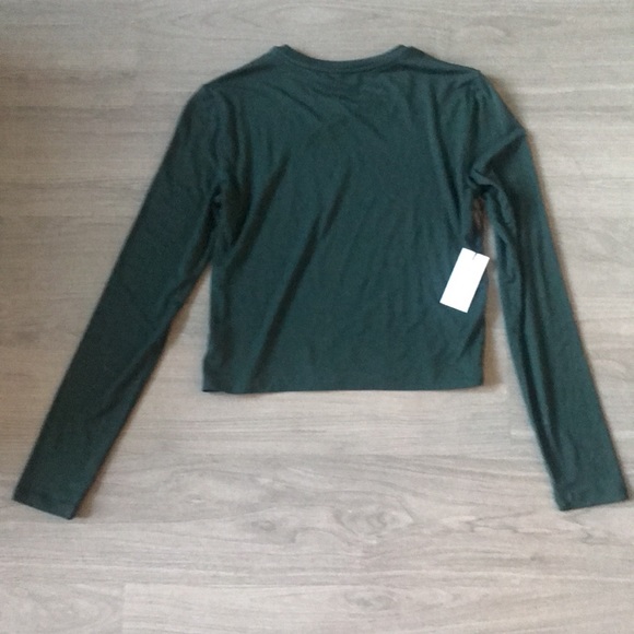 Babaton Emerald Green Long Sleeve Top - Picture 3 of 3